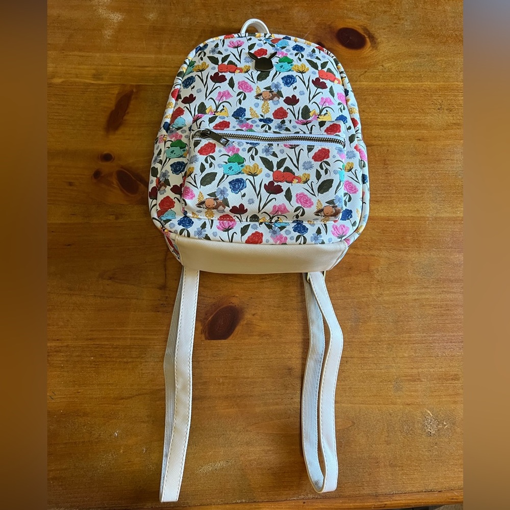 New with tags Pokemon floral backpack